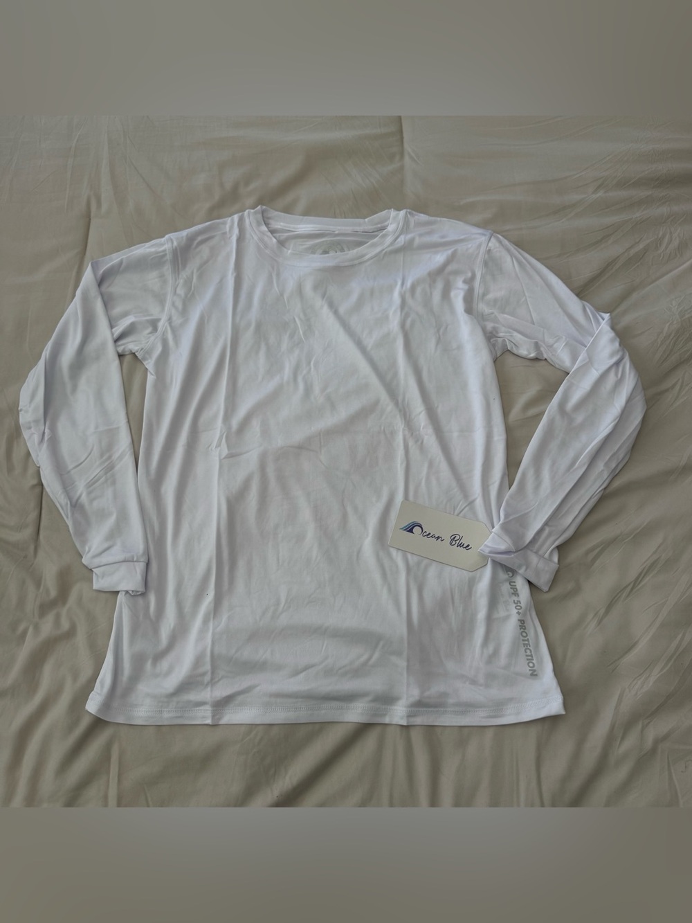 Ladies Long Sleeve White Performance Shirt size XL